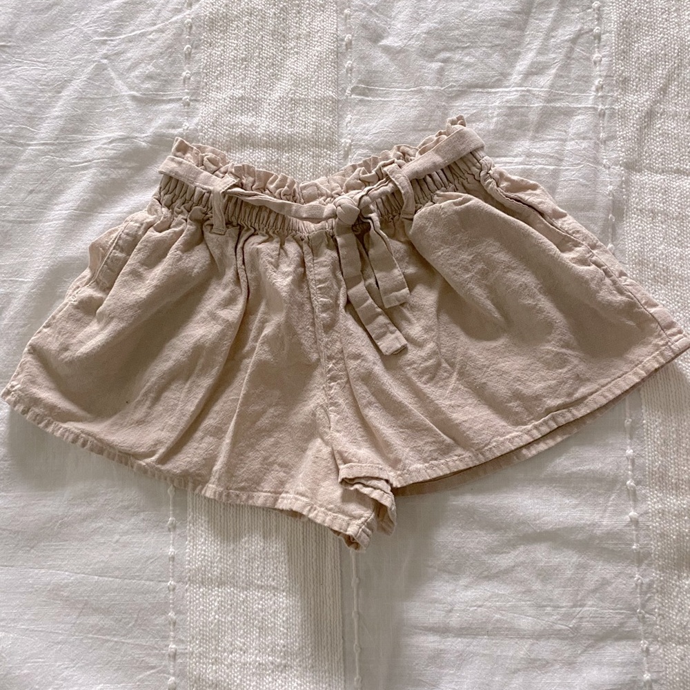 H&M 2-3T girls khaki flared Shorts